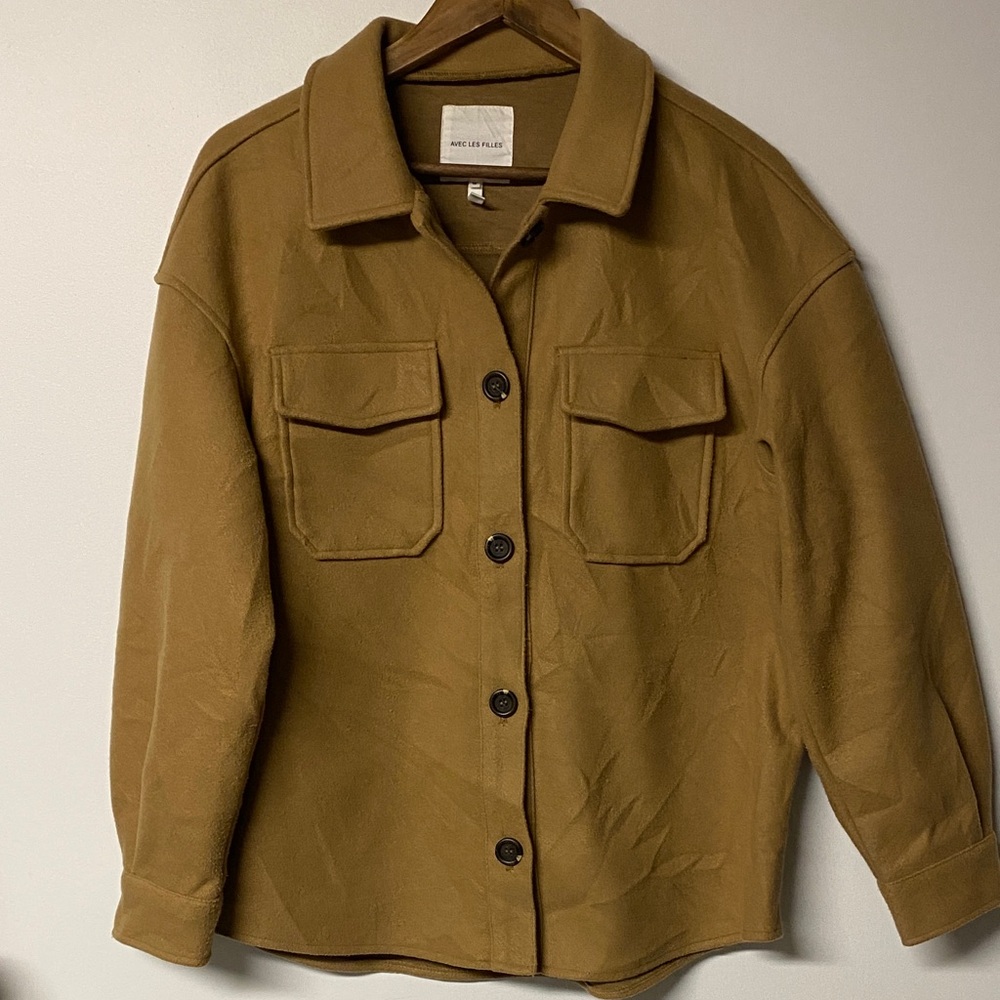 AVEC LES FILLES Tan Utility Shackleton